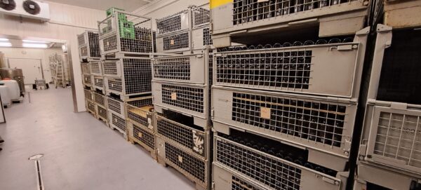 Gitterbox für Weinflaschenlagerung – Bild 2